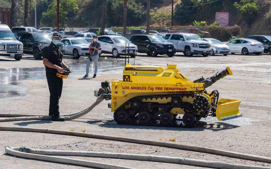 Can AI Robots Replace Human Firefighters?